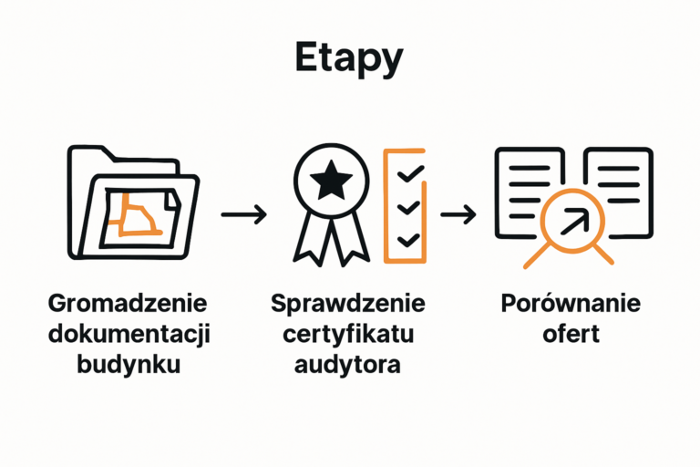 Audyt energetyczny budynku - analiza, obsługa i rozliczenie inwestycji